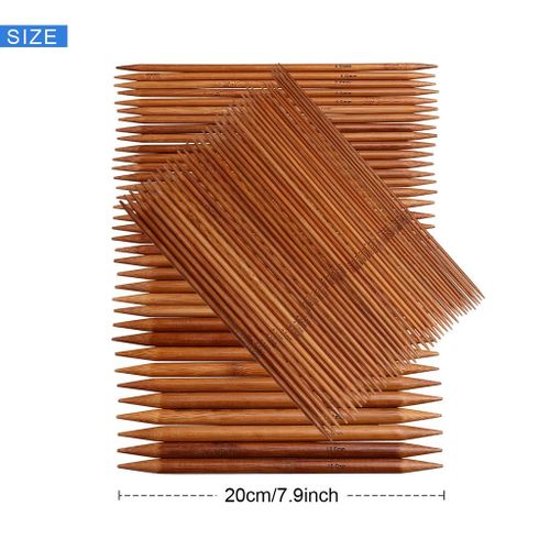 Bamboo Circular Knitting Needles 2.0-10.0mm Double Pointed Knitting