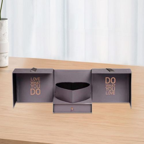 Empty Flower Box Valentine's Day Gift For DIY Gray