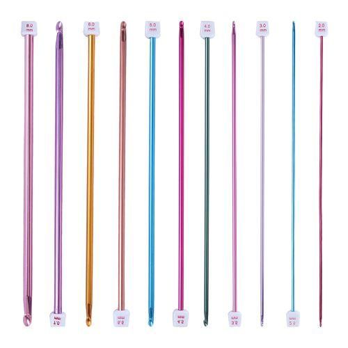 11 Sizes Crochet Hooks Set,2mm8mm Comfortable Crochet