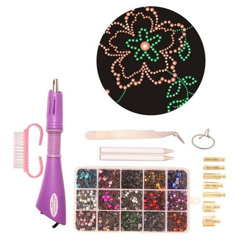 Hotfix Applicator Tooth Gem Kit Maker Pencils