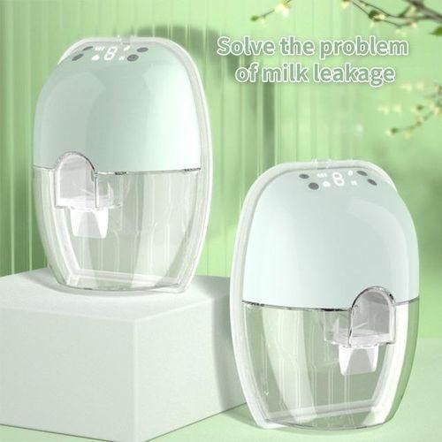 Hands Free Breast Pump Wearable Electric Breast Pump Comfort Milk Collector with LED Display 2 Modes 9 Suction Levels