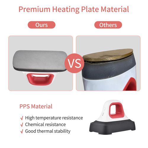 Mini Heat Press Machine T-Shirt Printing Easy Heating Transfer Press Iron Machines   for Clothes Bags Hats Pads Blanket Phone Case Portable HTV Vinly Projects DIY Home   Business NO5140