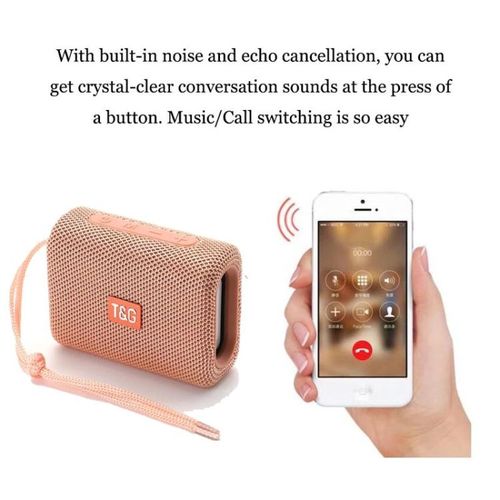 T&G TG313 Portable Outdoor Waterproof Bluetooth Speaker