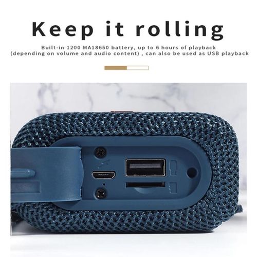 T&G TG313 Portable Outdoor Waterproof Bluetooth Speaker