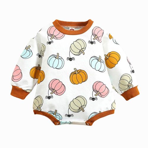 Baby Romper Bodysuit Tops 2 Color Choose Camel Pale Pinkish Gray Gift for Christmas Birthday New Year,Camel,80cm NO5112