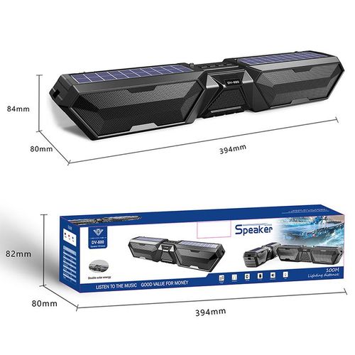 Solar Audio Bluetooth Outdoor Speaker Long Radio Bluetooth Speaker Wireless Sound