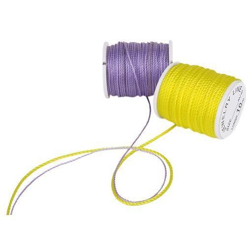 10 Rollers Knot Macrame Bracelet Jewelry Cord String Beads Thread DIY