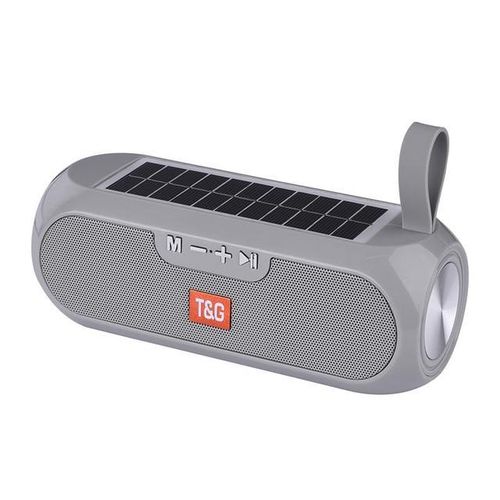 Wireless Speaker Bluetooth-Compatible 5.0 Solar Powered Sound Box Rechargeable Radio Handheld Speaker