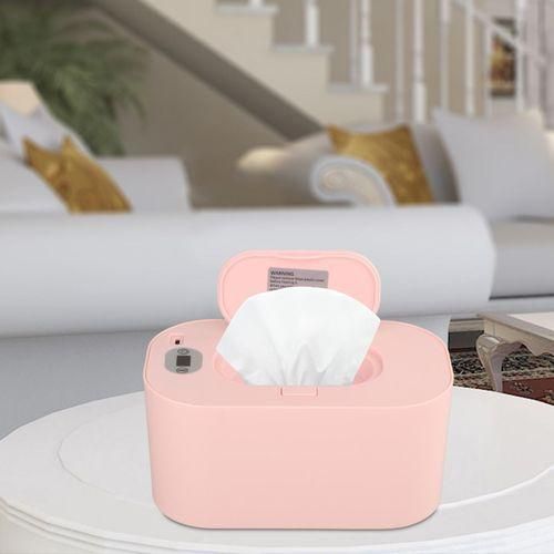 USB Baby Wet Wipe Warmer, Large Capacity Pink Mechanical