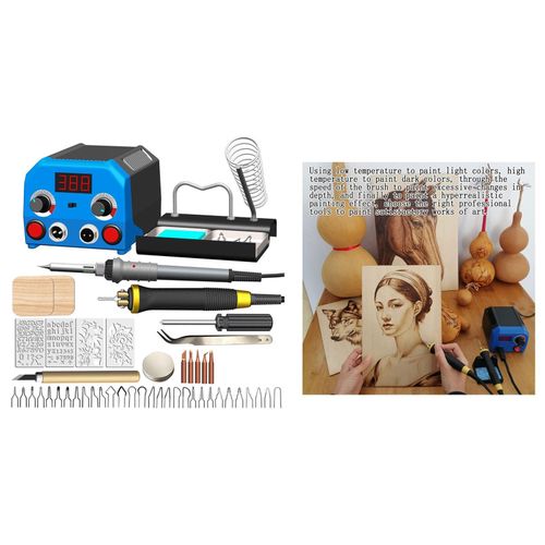 Wood Burning Kit With  Pen Tips Beginner  B