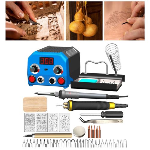 Wood Burning Kit With  Pen Tips Beginner  B