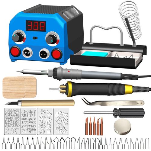 Wood Burning Kit With  Pen Tips Beginner  B
