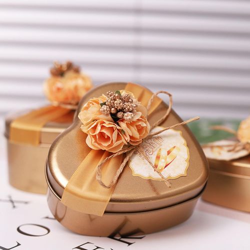 3 Wedding Favor Boxes, Valentine's Day Gift 7cmx7cmx3.6cm