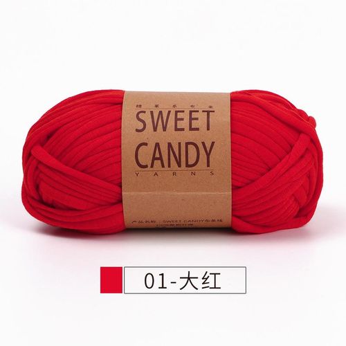 Yarn Cloth Thread Hand Woven Slippers Bag Large Group Hook Shoes Woobles Easy Peasy Yarn Crochet Knitting Yarn For Beginners