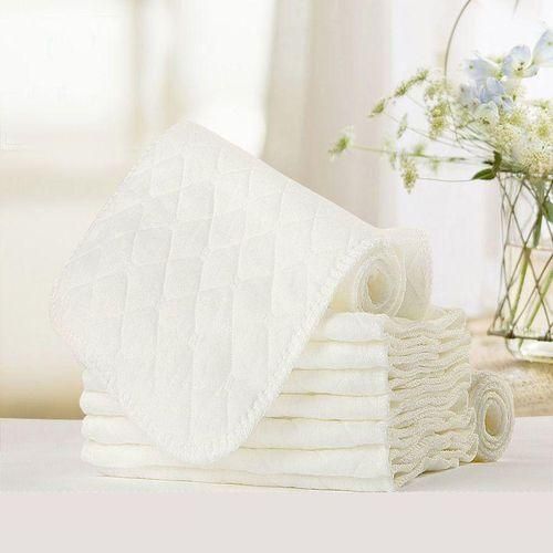 10PCs Baby diapers pure cotton washable diaper Nappies Liners