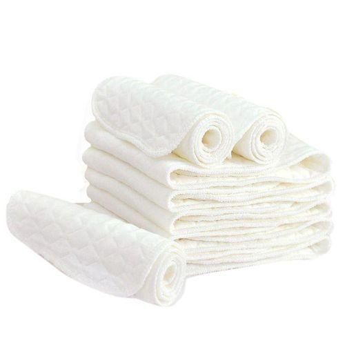 10PCs Baby diapers pure cotton washable diaper Nappies Liners