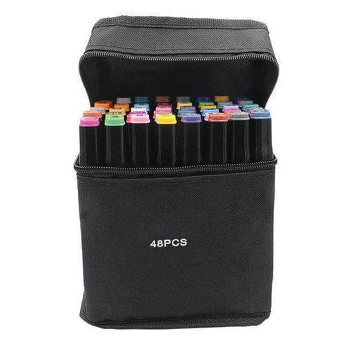 Bool 12/18/24/48 Color Markers Manga Drawing Markers Pen Alcohol Based Sketch Oily Dual Brush Pen Art Supplies