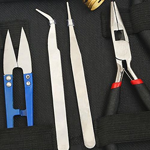 8Pcs/Set Pliers Set Beading Tweezers Jewelry Making Tools Earrings
