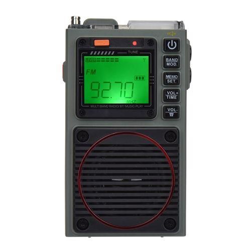 FM Radio Digital Portable Stereo Speaker MP3 Audio Player