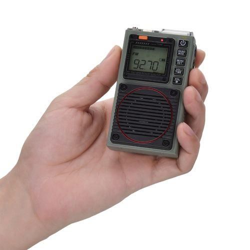 FM Radio Digital Portable Stereo Speaker MP3 Audio Player