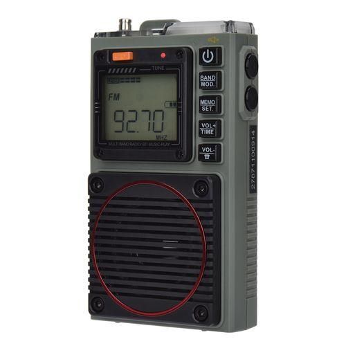 FM Radio Digital Portable Stereo Speaker MP3 Audio Player