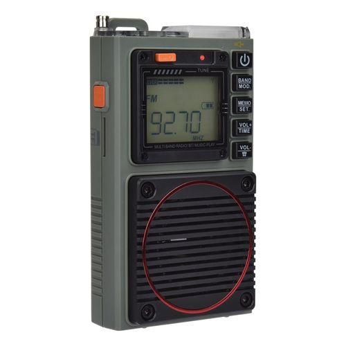 FM Radio Digital Portable Stereo Speaker MP3 Audio Player