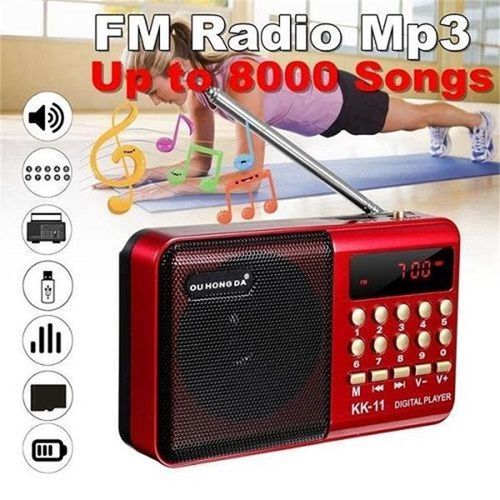 Aq Universal Full Band Radio Portable Fm Am Sw Radio Receiver Retro Loud