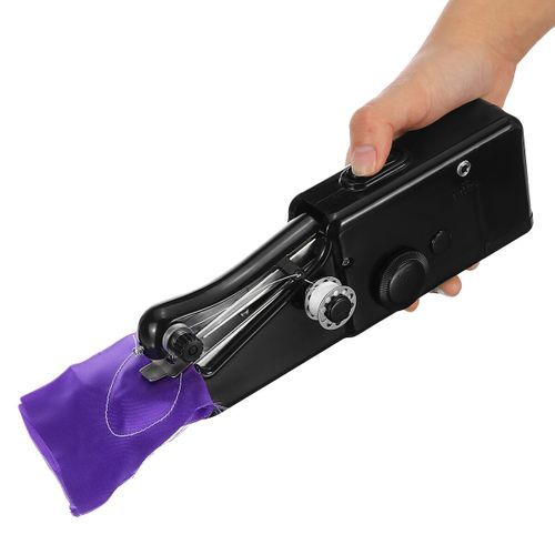 Portable Electric Handheld Sewing Machine Stitch Set Sewing Tool For Travel Home Has Accessories