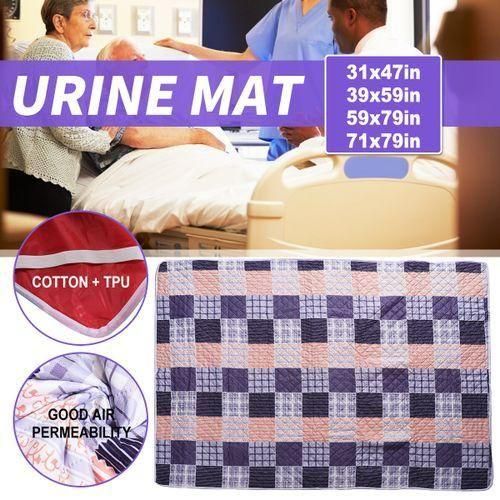 3Layer Washable Adult Urine Mat Reusable Bed Pad Baby Kid Pee Underpad Protect 180x200cm