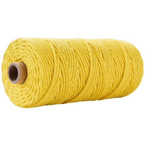 Macrame Rope 3mm 100m Cotton Cord Handmade Boho Decor Rope Twisted Macrame Thread For Diy Home Wedding Decoration Tools