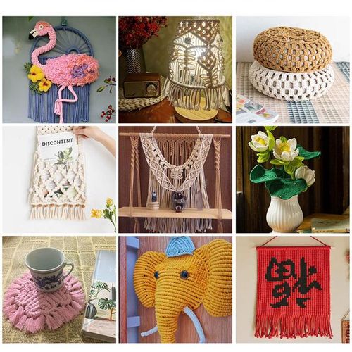 Macrame Rope 3mm 100m Cotton Cord Handmade Boho Decor Rope Twisted Macrame Thread For Diy Home Wedding Decoration Tools