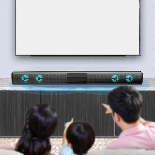 TV Sound Bar 3D Stereo Surround Speaker For PC Computer Bubble Pack