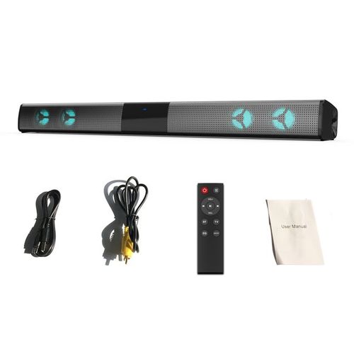 TV Sound Bar 3D Stereo Surround Speaker For PC Computer Bubble Pack