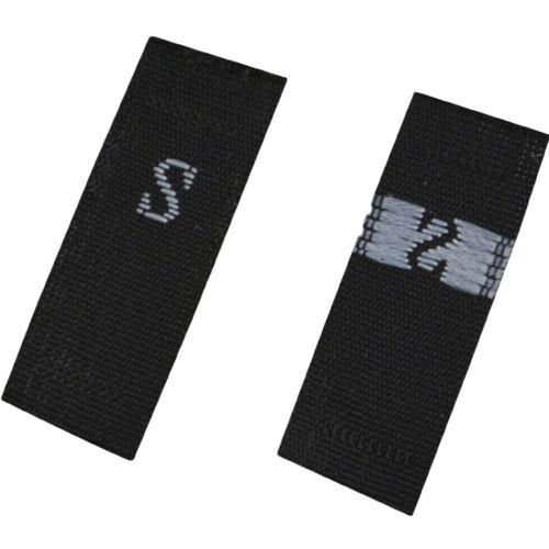 10 Roll 3.2 X 1.2cm Size Labels Polyester Cloth Clothing Label 1 Roll about 380 PCs, Size:XXXXL  4XL