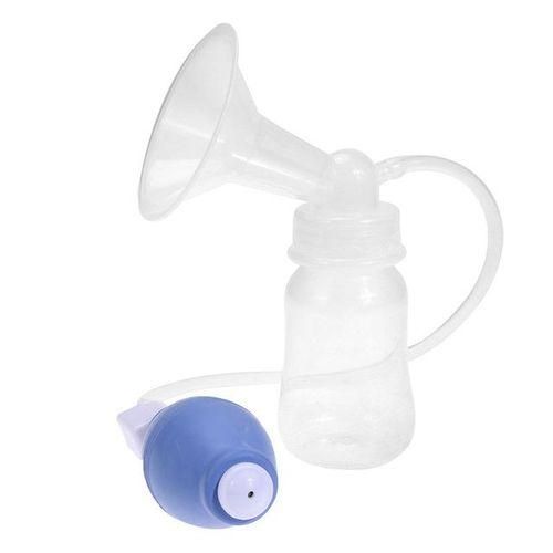 Manual Hand Milking Machine Portable Breast Milk Extractor with Bottle Strong Suction for Breastfeeding Postpartum Supplies