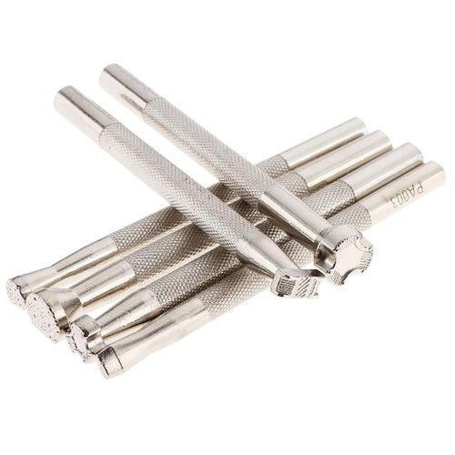 6 Pcs Motif Stamp Punch For Leather Tools Leather