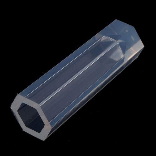 Crystal Shape Pendant Charms Silicone Mold Resin Craft Jewelry Mould