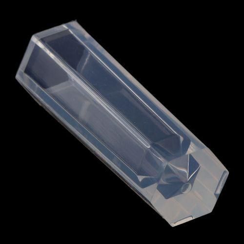 Crystal Shape Pendant Charms Silicone Mold Resin Craft Jewelry Mould