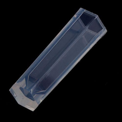 Crystal Shape Pendant Charms Silicone Mold Resin Craft Jewelry Mould