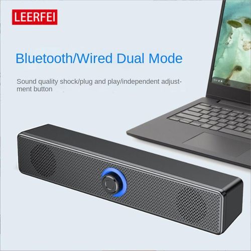 Computer Audio, Desktop Household Desk Wired Mini Speaker, Super Dynamic Bass Boost, High Sound Quality Bluetooth Connection