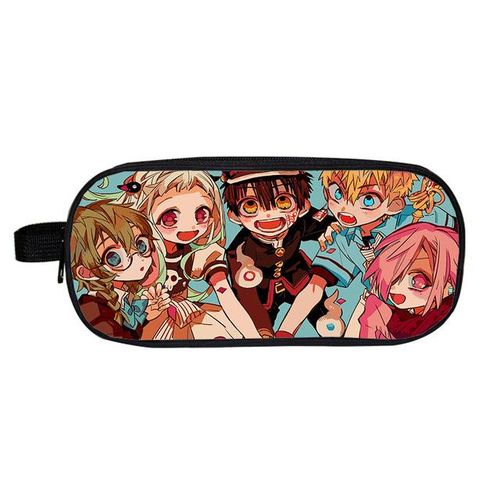 Toilet Bound Hanako Kun Pencil Cases Anime Pencil Bags Yugi Amane Yahiro Nene Cartoon Pencil Pouch Student Stationery Supplies
