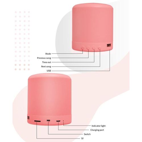 Mini Smart Bluetooth Speaker Portable Bluetooth Fm Mp3 Speaker Recharge Music Subwoofer 3d 10w Stereo Music Surround Tfcard
