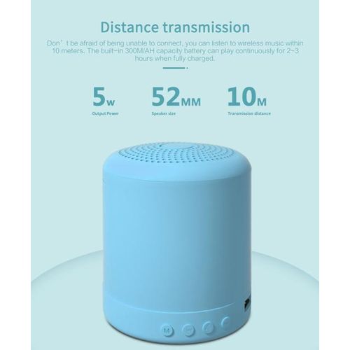 Mini Smart Bluetooth Speaker Portable Bluetooth Fm Mp3 Speaker Recharge Music Subwoofer 3d 10w Stereo Music Surround Tfcard