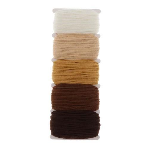10.9Yd Macrame Rope Cotton Twisted Cord Hand Craft String DIY Khaki