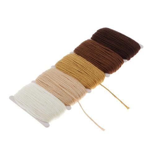 10.9Yd Macrame Rope Cotton Twisted Cord Hand Craft String DIY Khaki