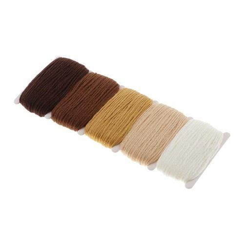 10.9Yd Macrame Rope Cotton Twisted Cord Hand Craft String DIY Khaki