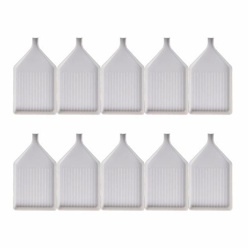 10/15/20pcs Tray Diamond Point Drill Plate Diamond Painting Accessories Diamond Embroidery Essential Tools Square Bead New