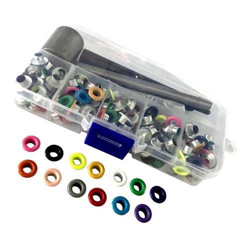 400pcs Round Shaped Eyelet Curtain Rings, Sewing Curtains,