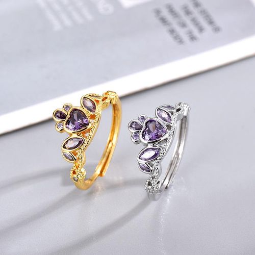 Anillos De Corona De Rapunzel Para Mujer Anillo De Princesa Para Mujer Accesorios De Joyería Geek De Boda Anillos Ajustables Chapados En Oro Regalo Para Ella