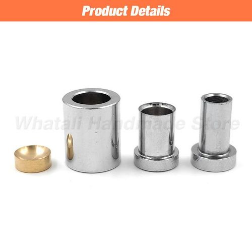 20l-60l Bread Shape Fabric Covered Button Mold Press Die Convenient Mould Tool Assembly For Button Fabric Accessories Diy